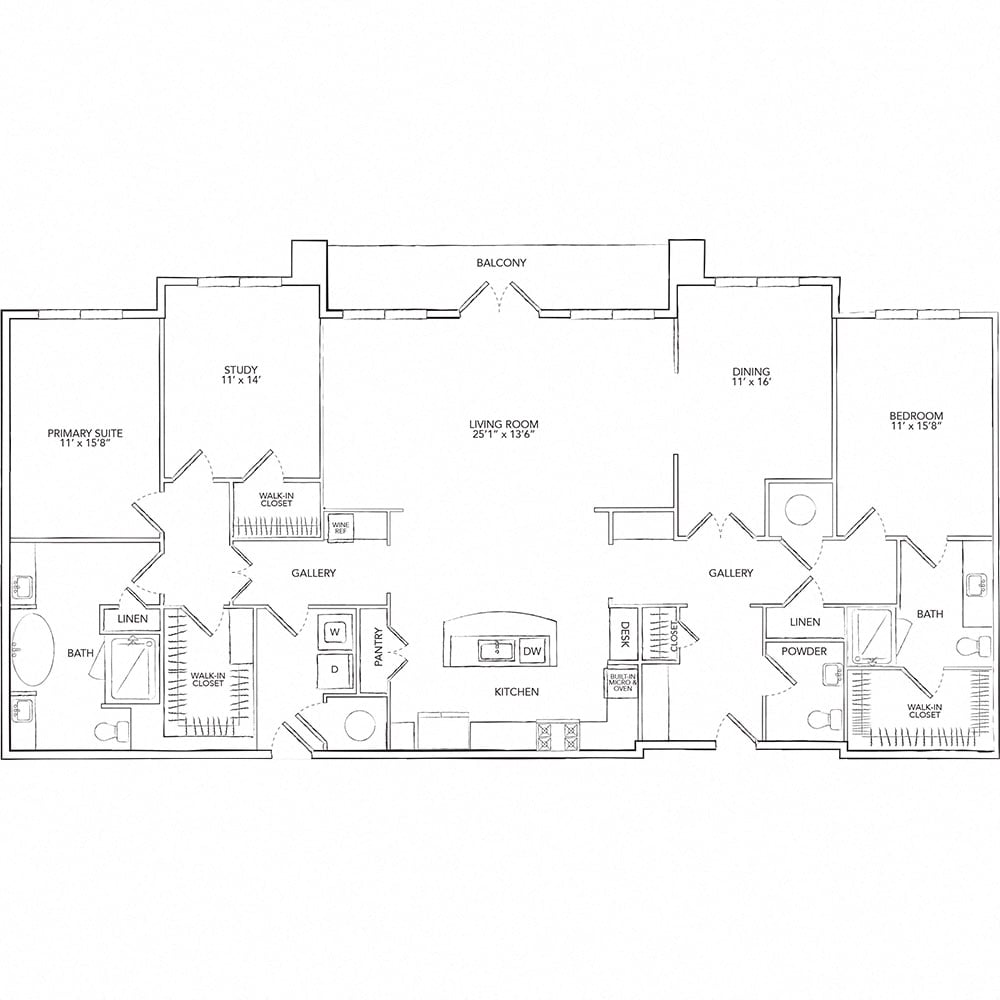 B17-PH floor plan