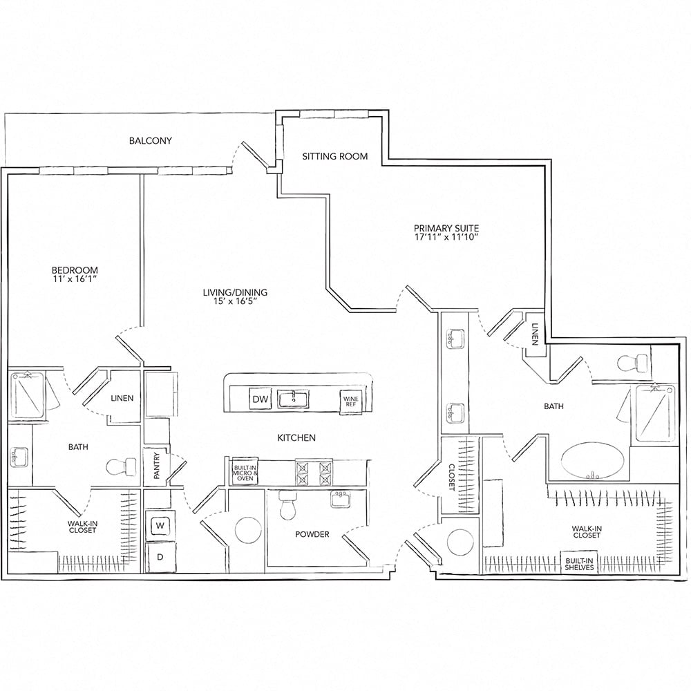 B12-PH floor plan