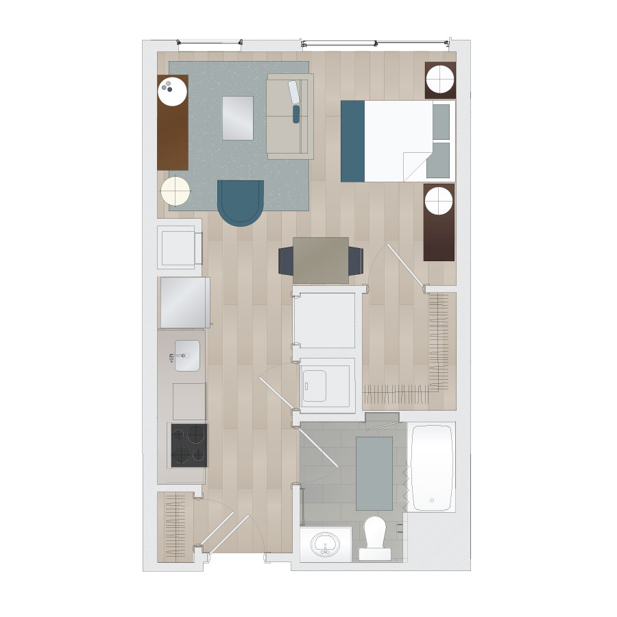 SA floor plan