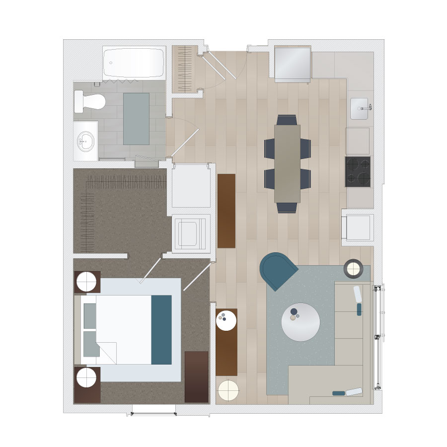 A1HB floor plan