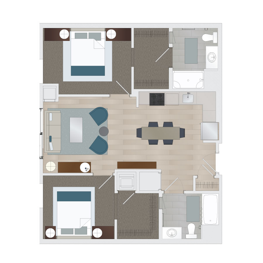 B2BB floor plan