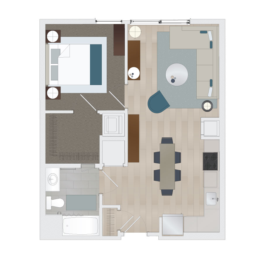 A1EB floor plan