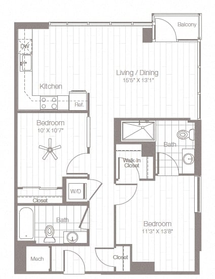 B2 floor plan
