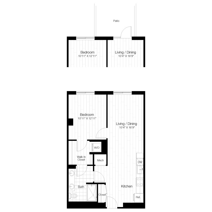 A10 floor plan