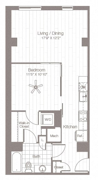 A6 floor plan