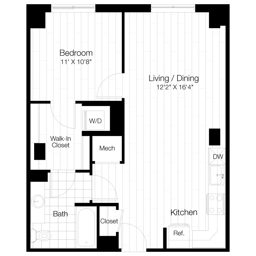A8 floor plan