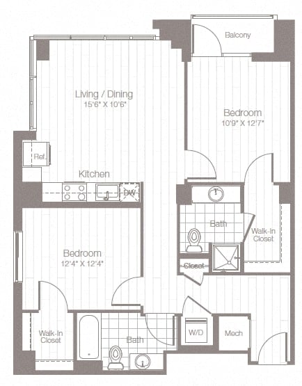 B6 floor plan