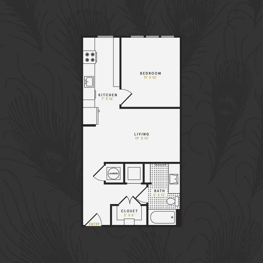 The Rubel floor plan