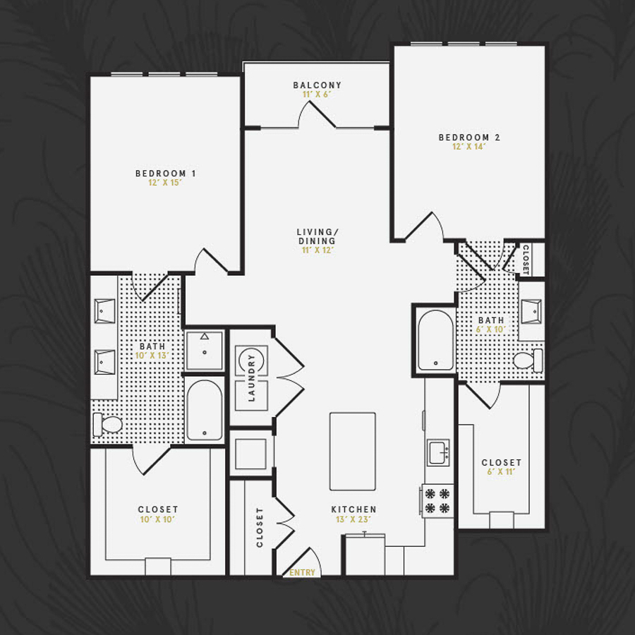 The Falize floor plan