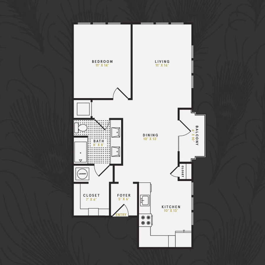 The Julius floor plan