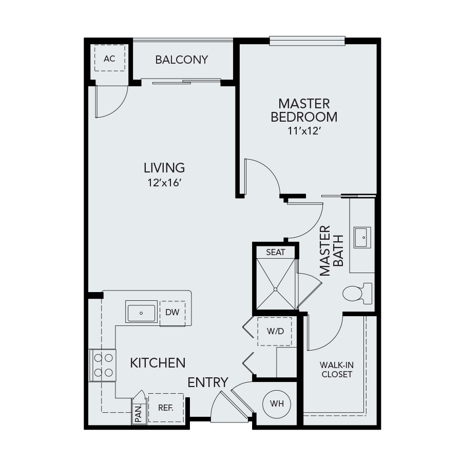 A1 ADA floor plan