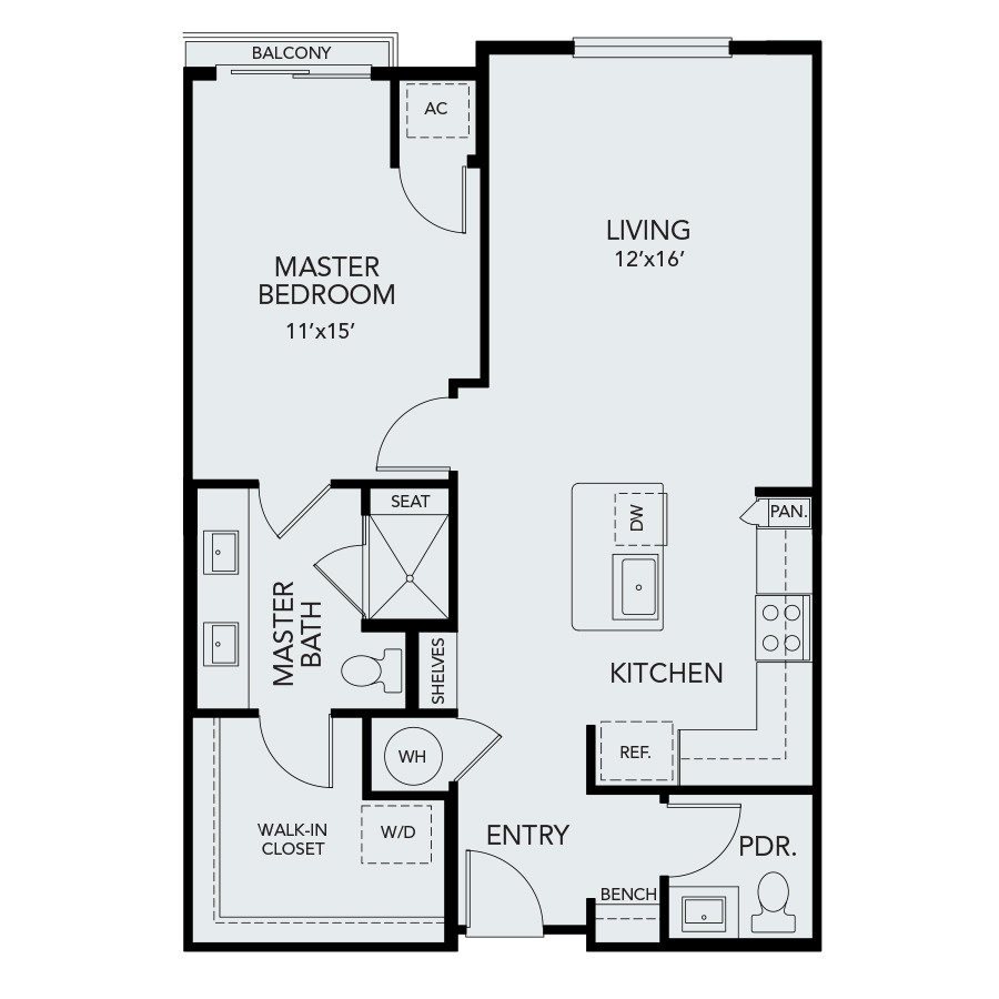 A2b floor plan