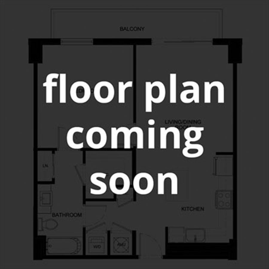 1BD-C floor plan