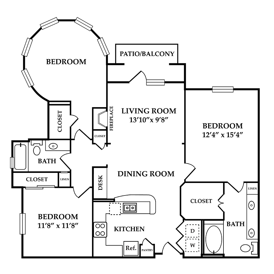 C1A floor plan