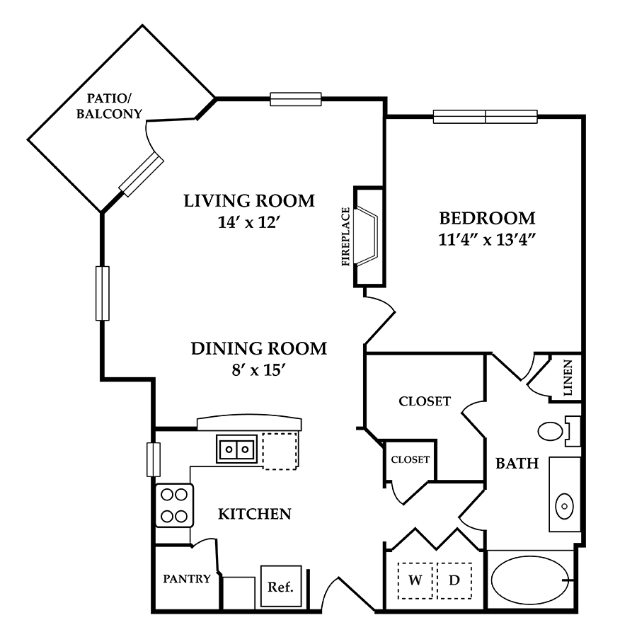 A2A floor plan