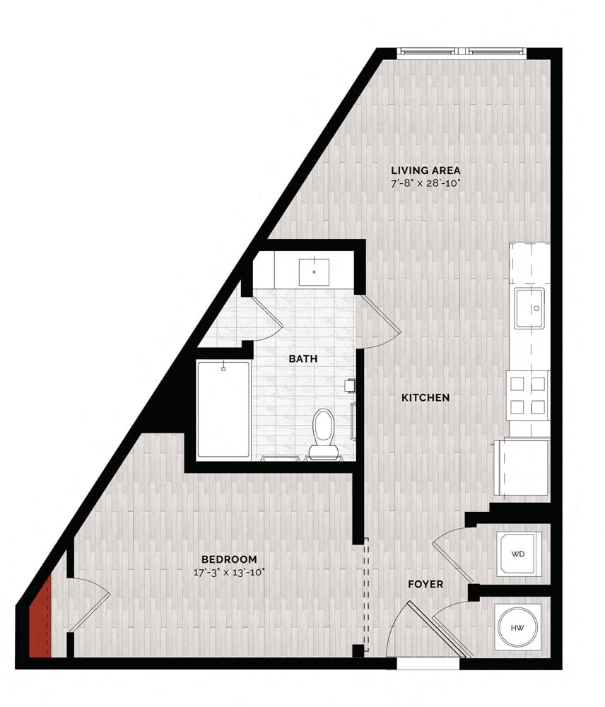 A1J-A floor plan