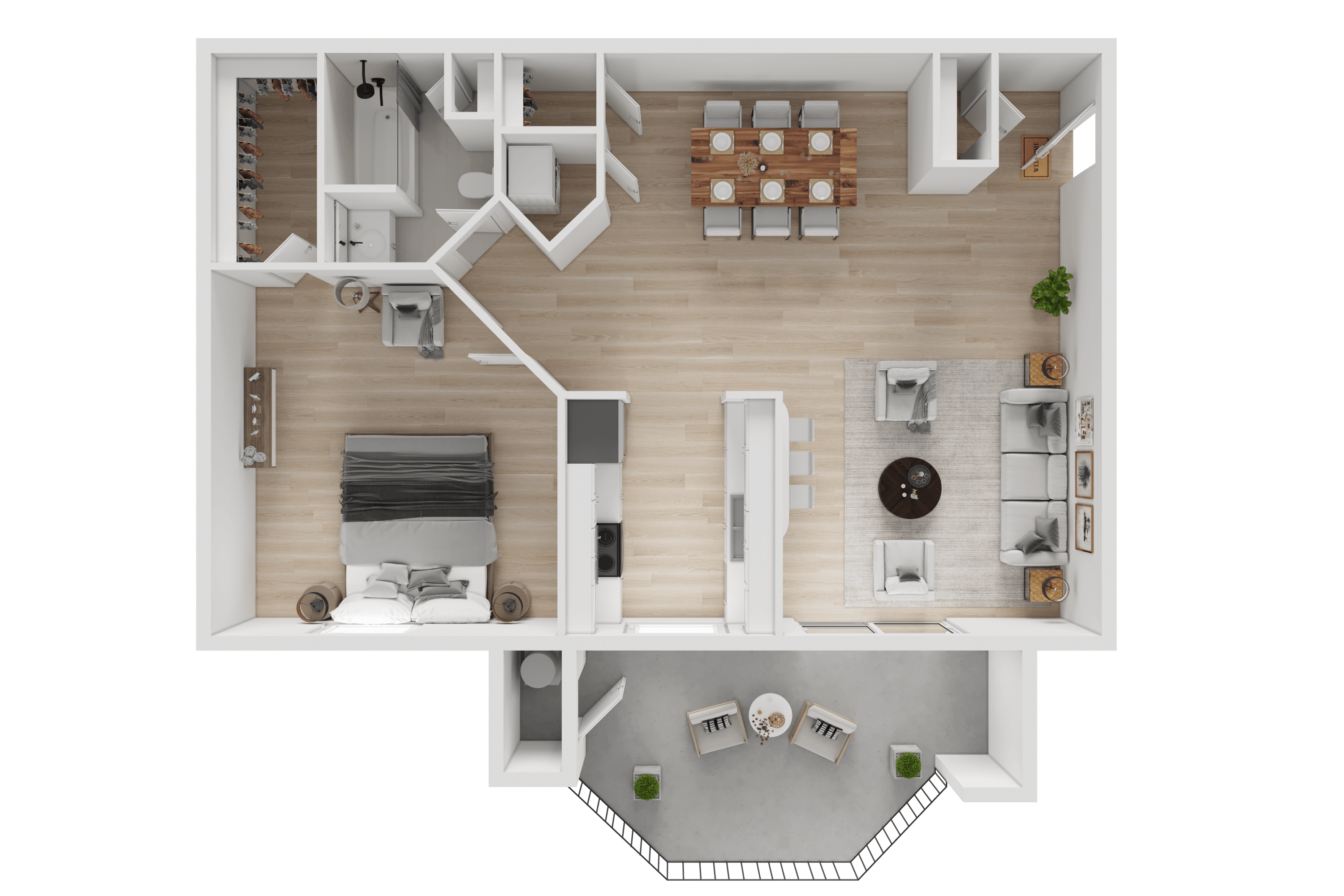 A2 floor plan