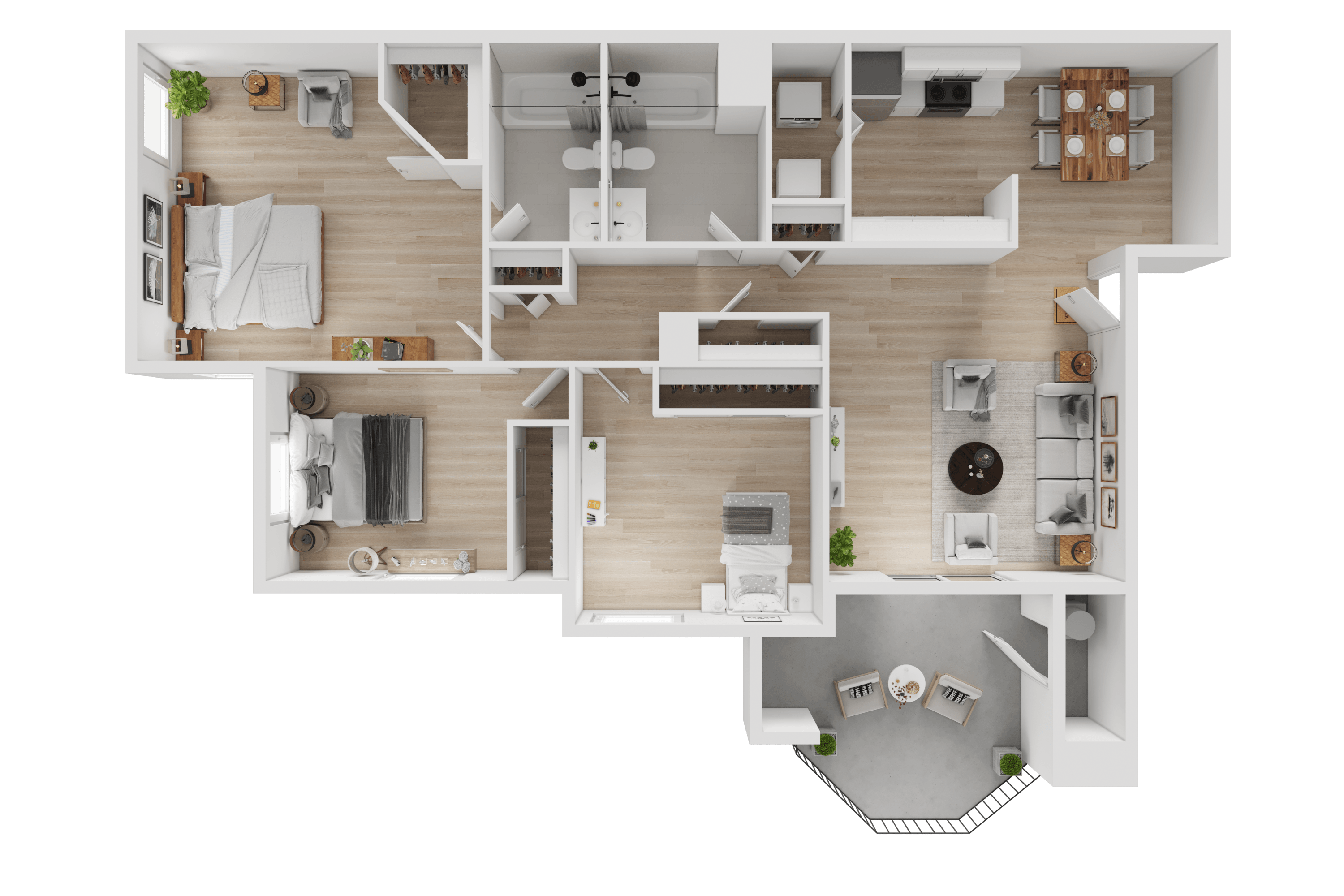 C1 floor plan