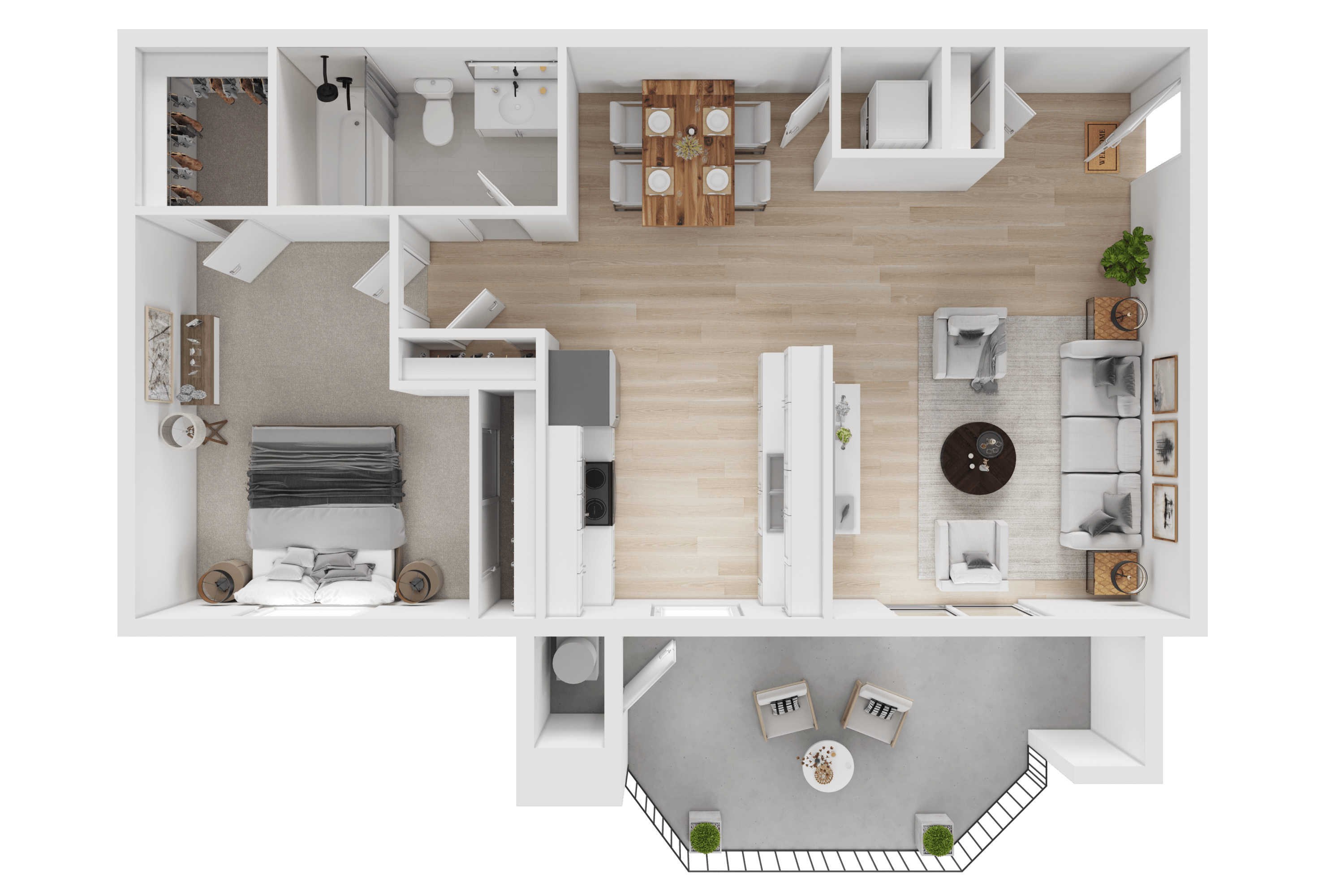 A1 floor plan