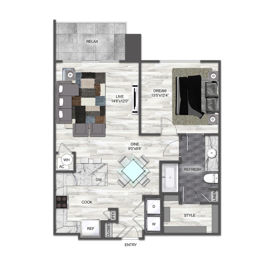 A4 floor plan