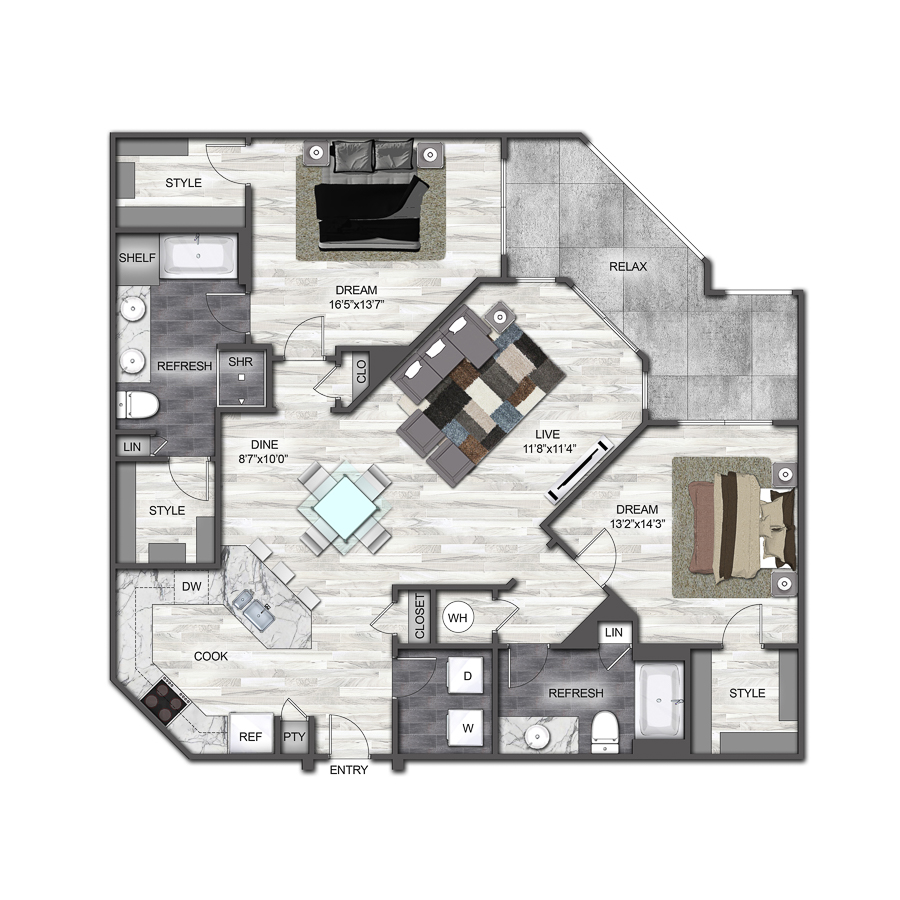 B10 floor plan