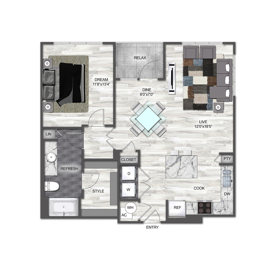 A6 floor plan