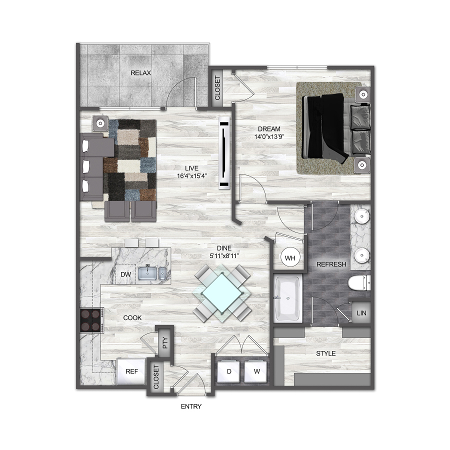 A9 floor plan