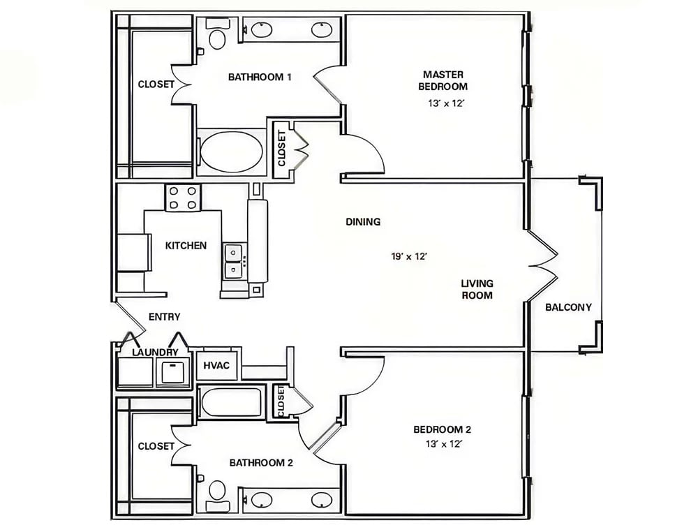 Retreat floor plan