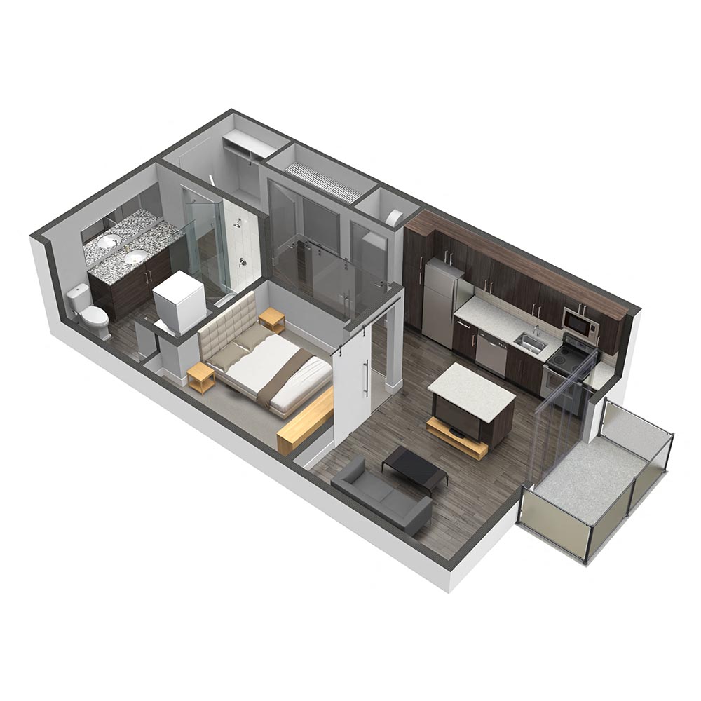 A2 floor plan
