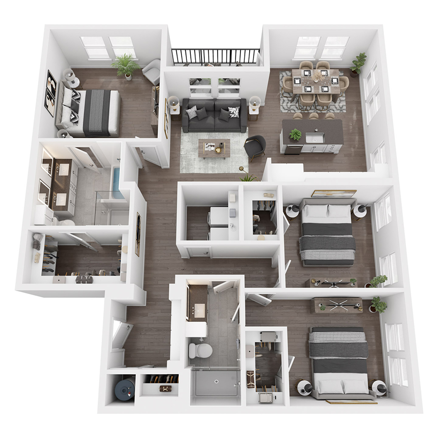 C1 floor plan