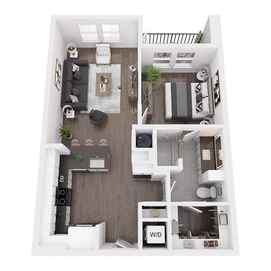A1 floor plan
