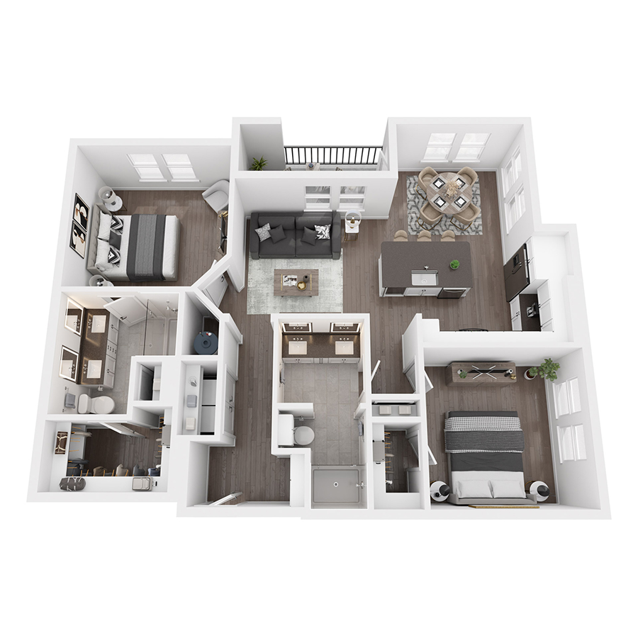 B2 floor plan