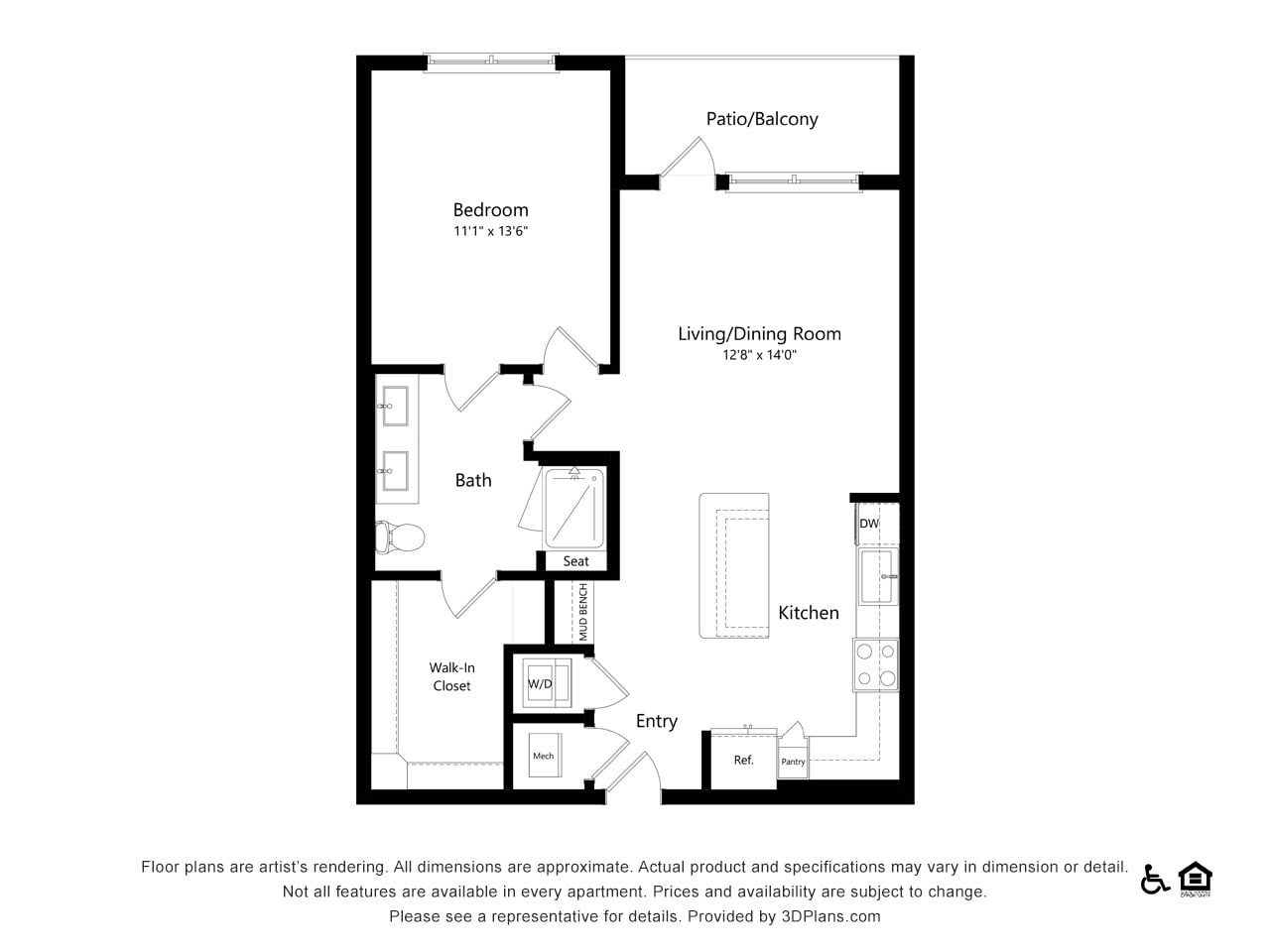 A2 floor plan