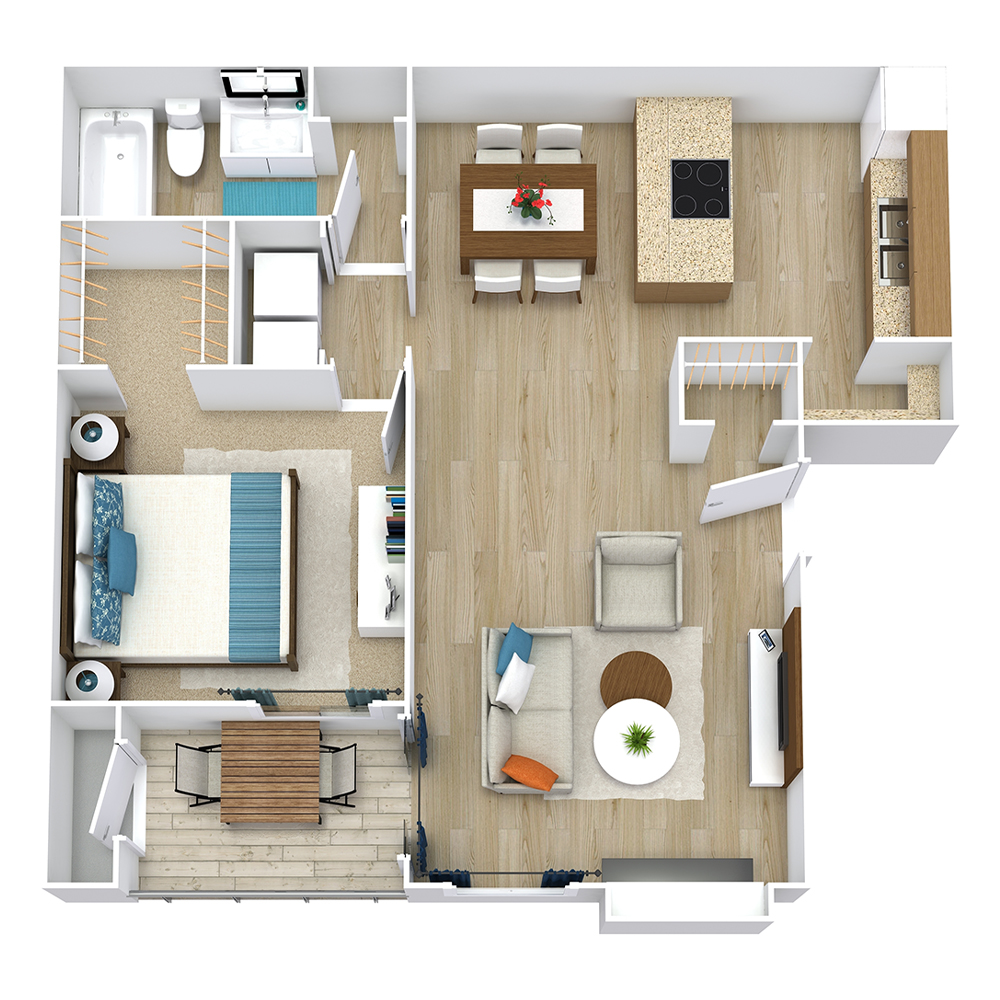 The Hamilton floor plan