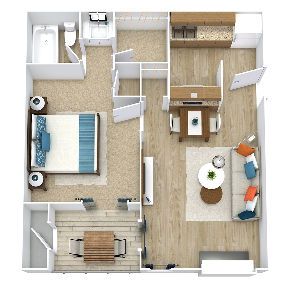 The Barcroft floor plan