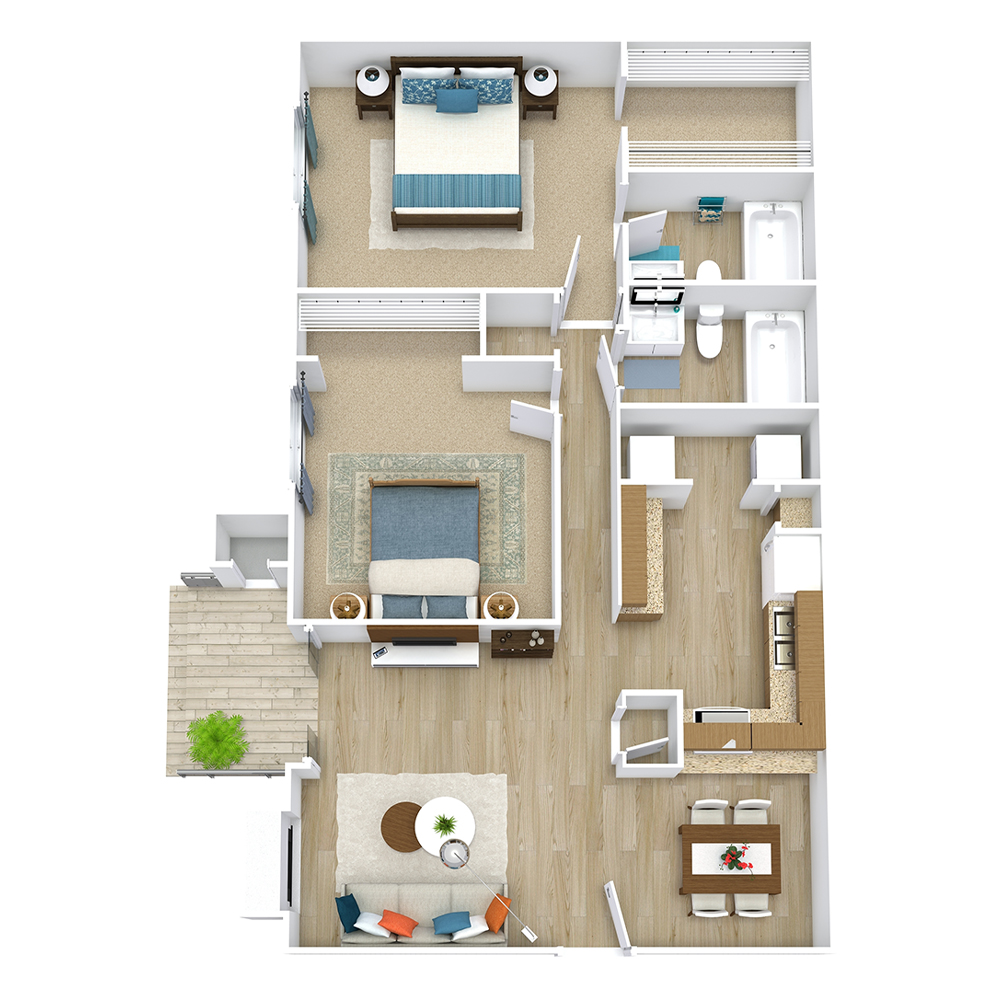 The Berwyn floor plan