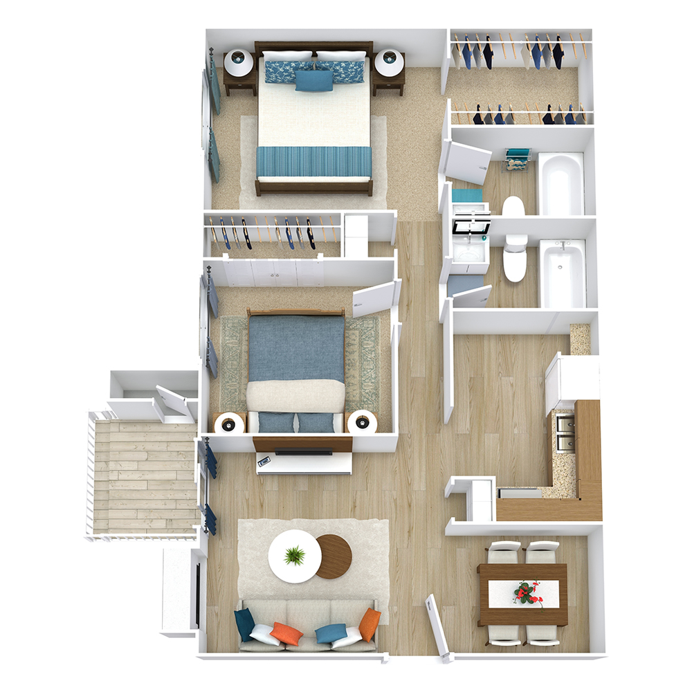 The Vienna floor plan