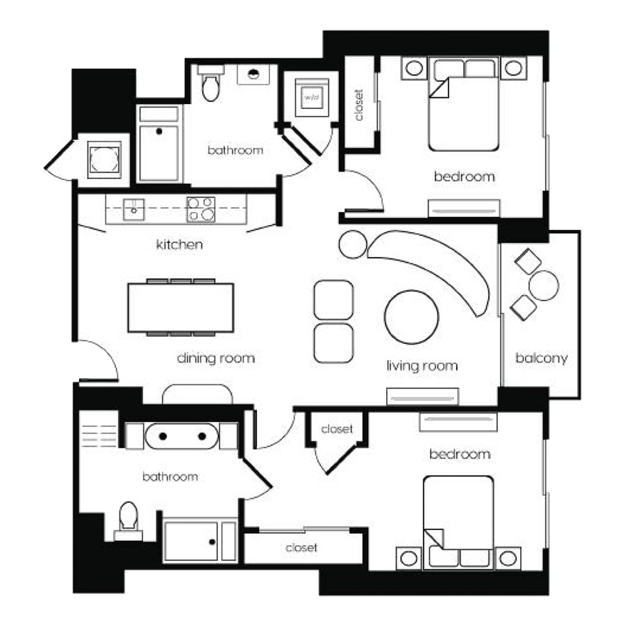 B1 floor plan