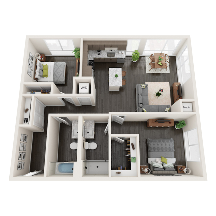 C.1 - MFTE floor plan