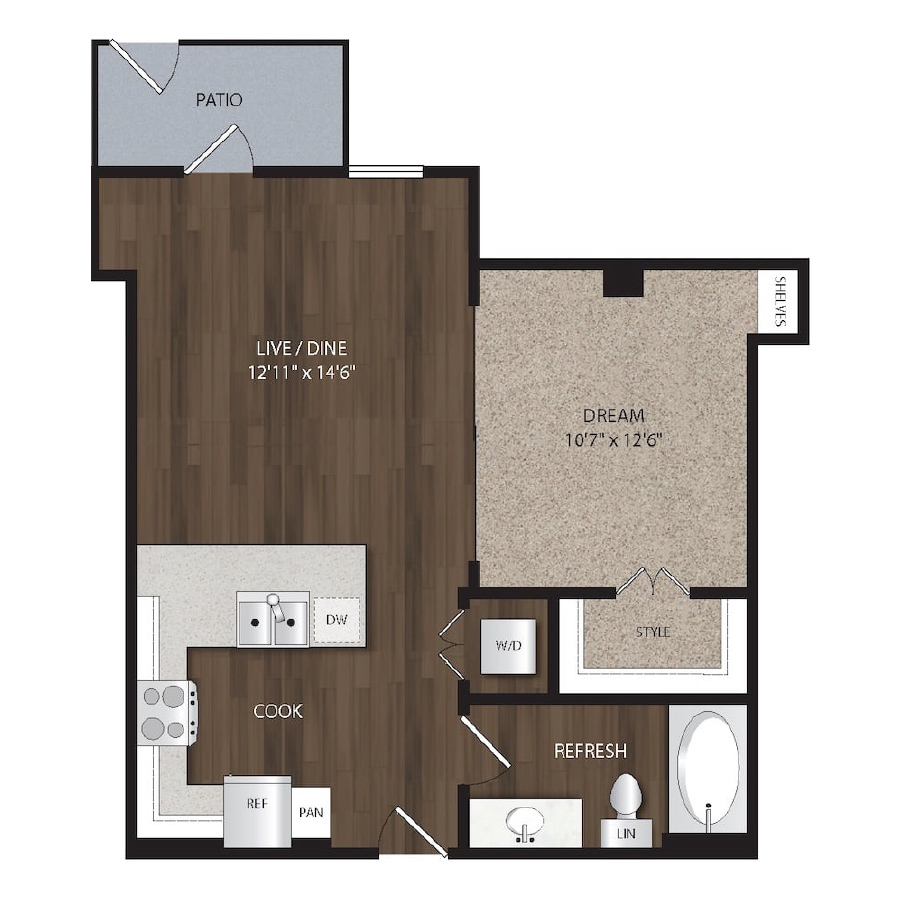 P-A7 B floor plan