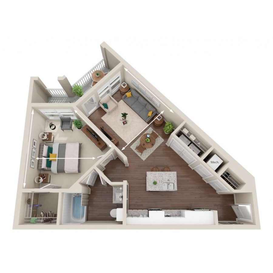 Mesa floor plan