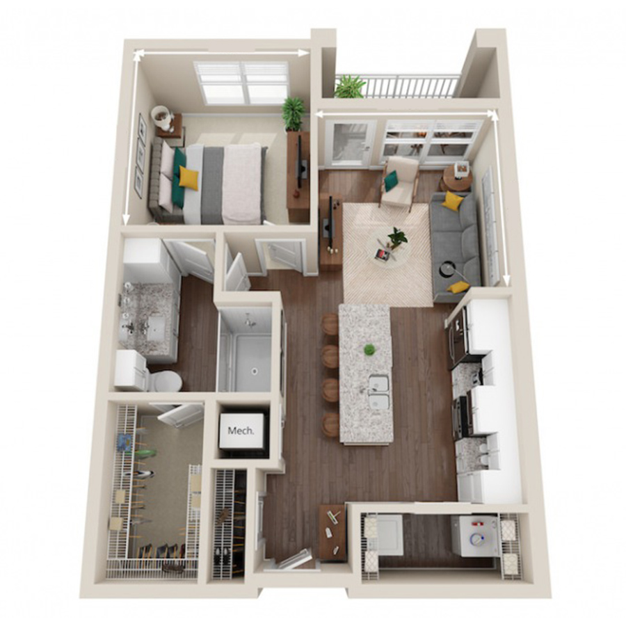 Pointe floor plan