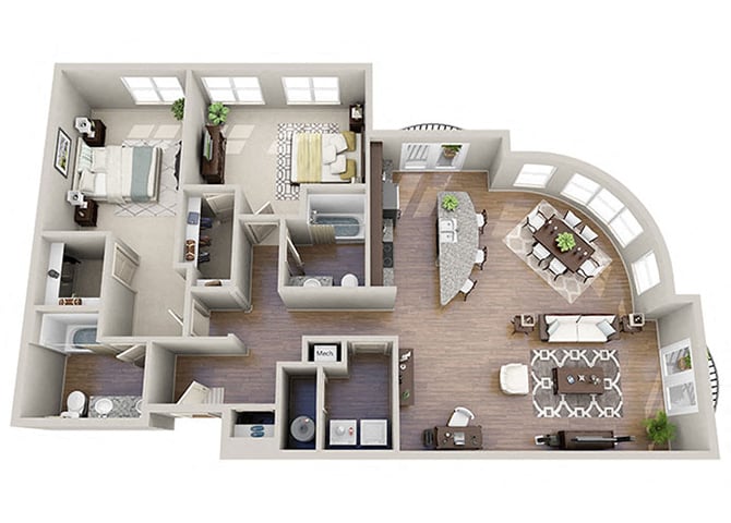 The Thomas floor plan