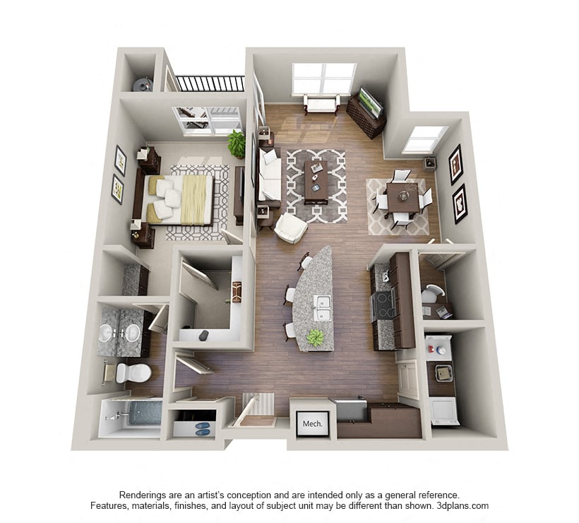The Tiffany C floor plan