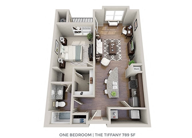 The Tiffany D floor plan