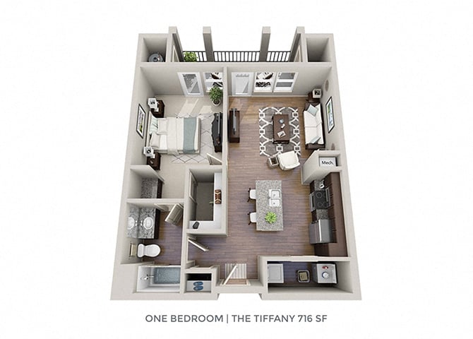 The Tiffany A floor plan