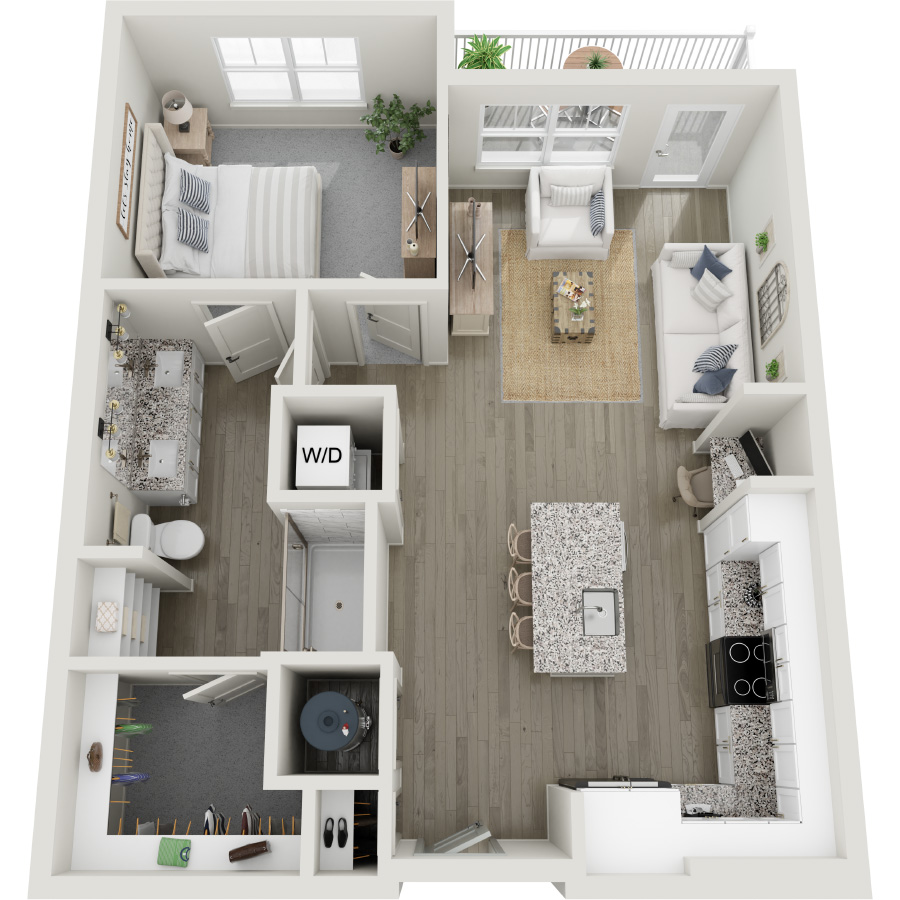A2 floor plan