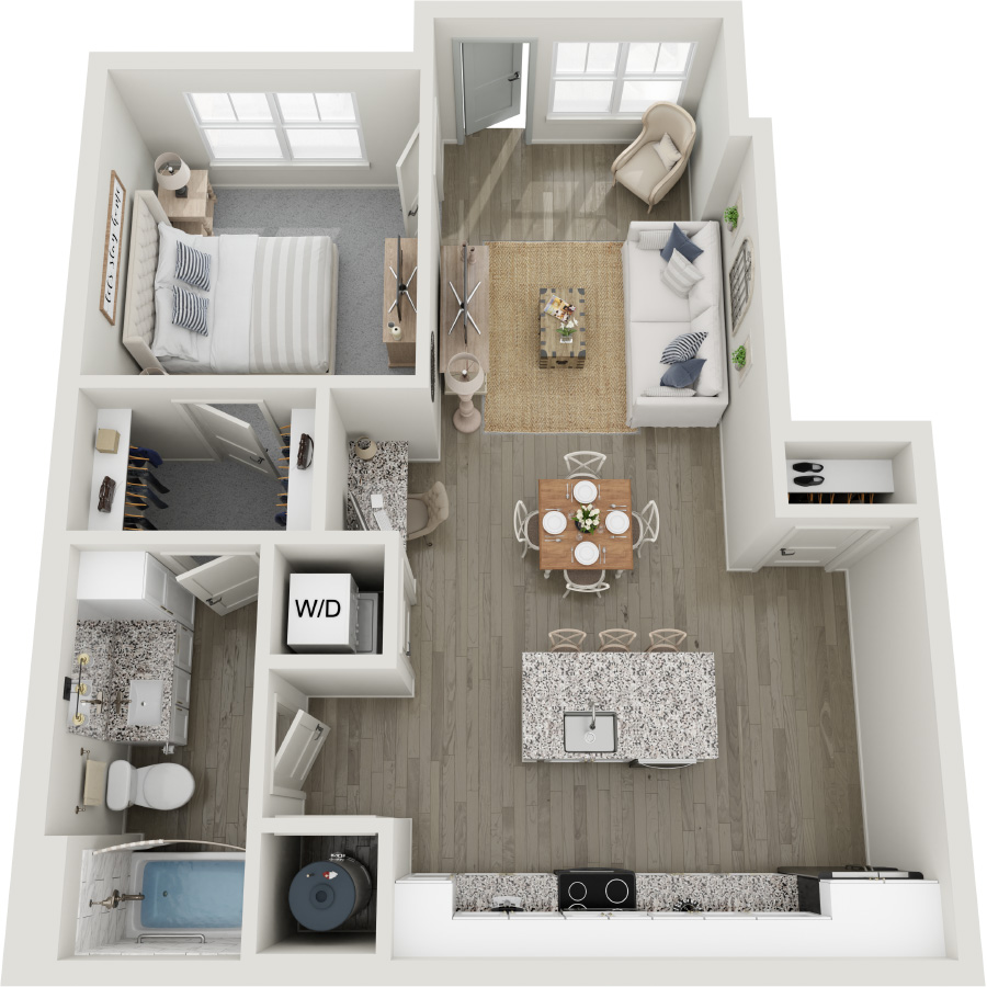 A1 floor plan