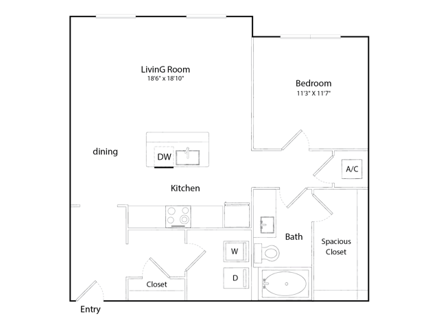 A2 floor plan