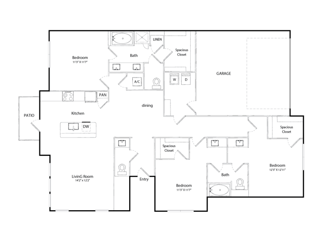 TH3TA floor plan